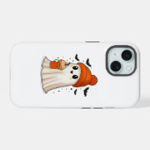 ハロウィンデザインのスマホケース iPhone 15ケース (裏面横)