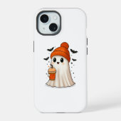 ハロウィンデザインのスマホケース iPhone 15ケース (裏面)
