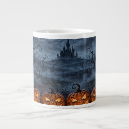ハロウィンデザインのマグカップ ジャンボコーヒーマグカップ