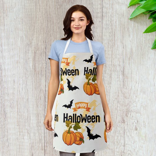ハロウィンデザイン エプロン