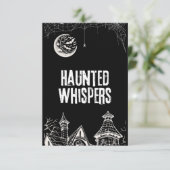 ハロウィンデザイン サンキューカード (スタンド正面)