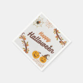 ハロウィンデザイン スタンダードカクテルナプキン (角)