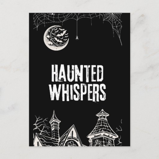 ハロウィンデザイン ポストカード (正面)