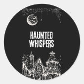 ハロウィンデザイン ラウンドシール (正面)