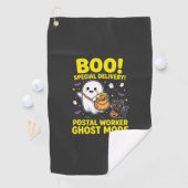 ハロウィンデザイン 郵便局員ゴーストモード_1 ゴルフタオル (インサイチュ)