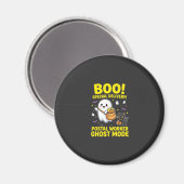 ハロウィンデザイン 郵便局員ゴーストモード_1 マグネット (正面/裏面)