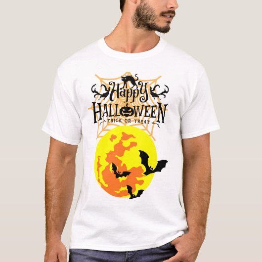 ハロウィンデザイン Tシャツ (正面)