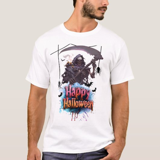 ハロウィンデザイン Tシャツ (正面)