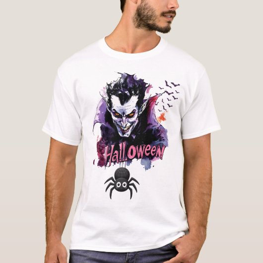 ハロウィンデザイン Tシャツ (正面)