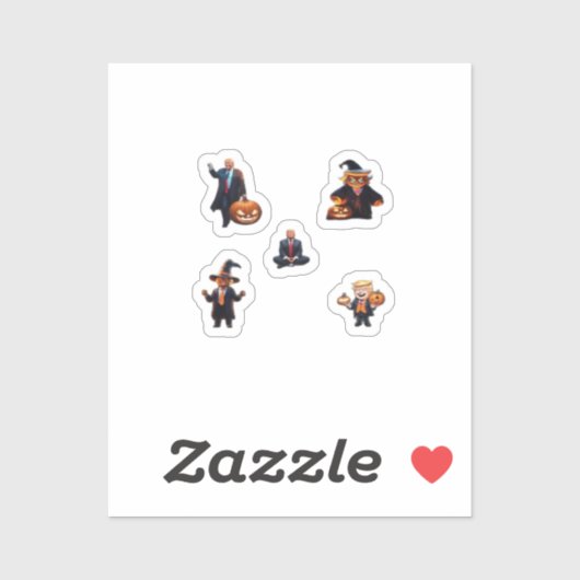 ハロウィンデー – トランプキンクラシック シール (シート)