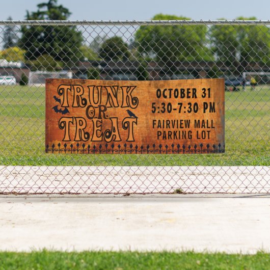 ハロウィントランクまたはブラックオレンジを治療パーソナライズされた 横断幕 (インサイチュ)