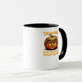 ハロウィントランプキンがハロウィーンを再素晴らし作 マグカップ (正面右)