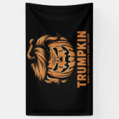 ハロウィントランプキンがハロウィーンを再素晴らし作 横断幕 (縦)