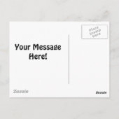 ハロウィントリックオアトリートキャンディ幽霊 ポストカード (裏面)