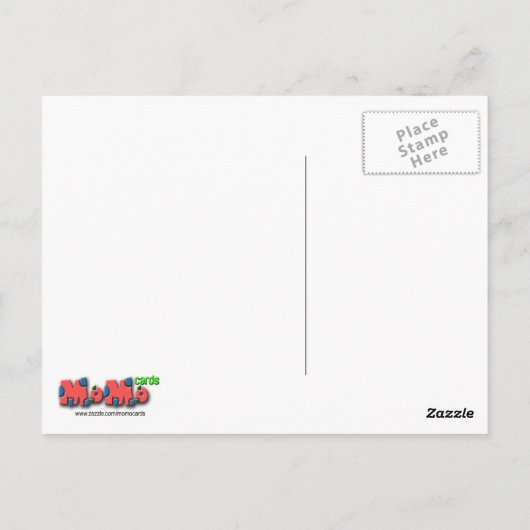 ハロウィントリックオアトリート子猫はがき ポストカード (裏面)