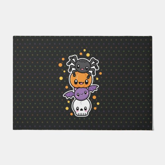 ハロウィントリートメント形式 ドアマット (正面)