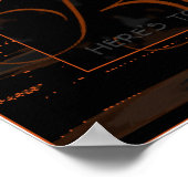 ハロウィントーストフェイリーマルティニアート ポスター (角)