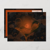 ハロウィントーストフェリーマルティーニアート ポストカード (正面/裏面)