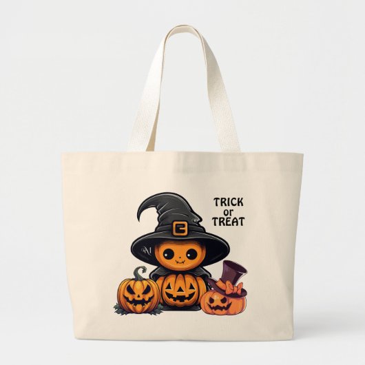ハロウィントートバッグ ラージトートバッグ (正面)