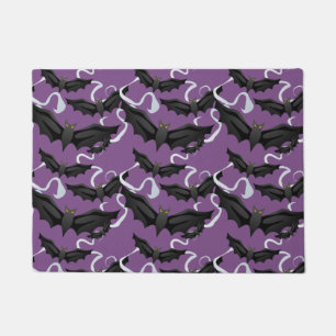 ハロウィンドアマットこうもり ドアマット