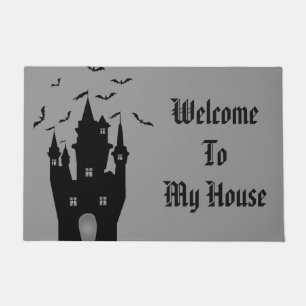 ハロウィンドアマット ドアマット
