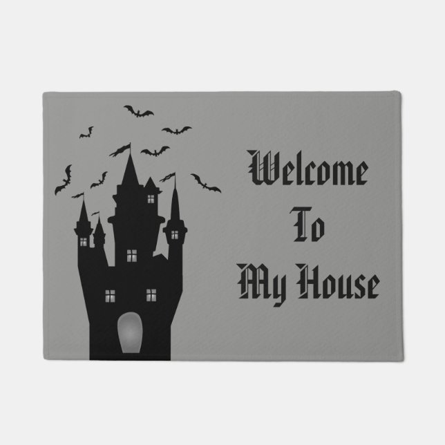 ハロウィンドアマット ドアマット (正面)