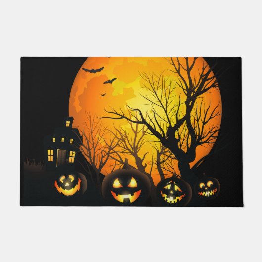 ハロウィンドアマット ドアマット (正面)