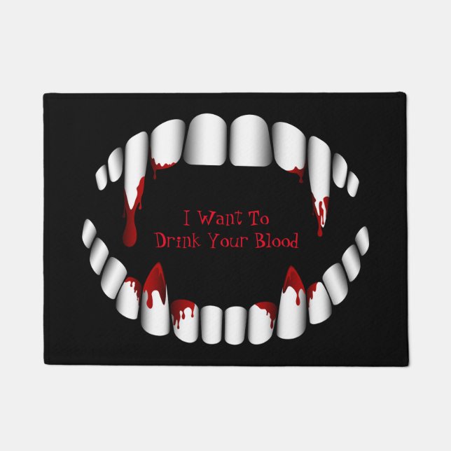 ハロウィンドアマット ドアマット (正面)