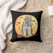 ハロウィンドイツ羊飼い犬の枕 クッション (ブランケット)