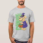 ハロウィンドッグキャンディ引用文 Tシャツ (正面)