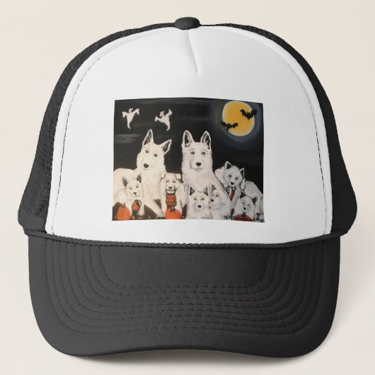 ハロウィンドッグファミリー キャップ (正面)