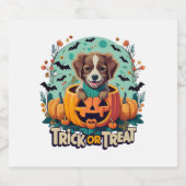 ハロウィンドッグ1 スパークリングワインラベル (シングルラベル)