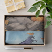 ハロウィンドッグ2デコペ紙 薄葉紙 (ギフト)