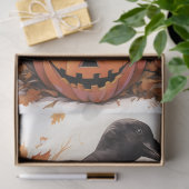 ハロウィンドッグ4デコページ紙 薄葉紙 (ギフト)