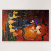 ハロウィンドバーマンドッグ ジグソーパズル (横)