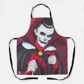 ハロウィンドラキュラ エプロン (正面)