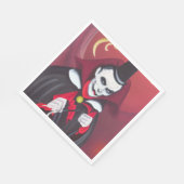 ハロウィンドラキュラ スタンダードランチョンナプキン (角)