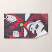 ハロウィンドラキュラ バスタオルセット (ハンドタオル)