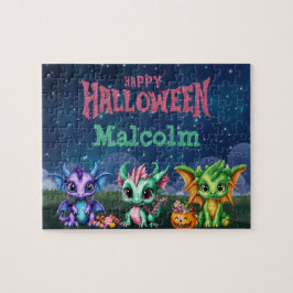 ハロウィンドラゴンカスタムパズル ジグソーパズル