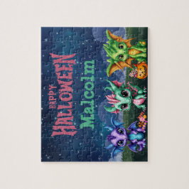 ハロウィンドラゴンカスタムパズル ジグソーパズル