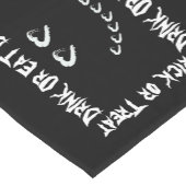 ハロウィンドリンクまたはテー食べブルランナー ショートテーブルランナー (コーナー)