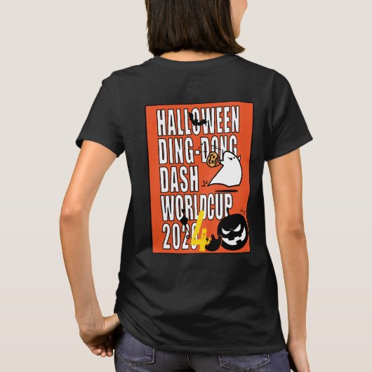 ハロウィンドンドンドンダッシュWORLDCUP Tシャツ (裏面)