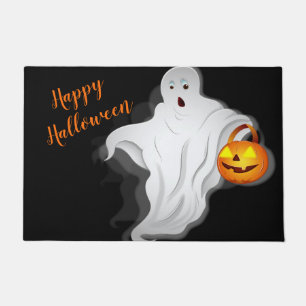 ハロウィンドーマット幽霊 ドアマット