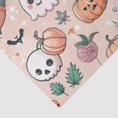 ハロウィンドールパターンと幽霊&カボチャ2 薄葉紙 (詳細)