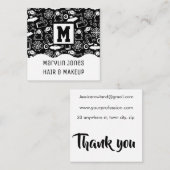 ハロウィンドールパターン スクエア名刺 (正面/裏面)