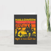 ハロウィンナイトは楽しすぎる カード (正面)
