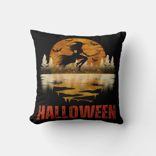 ハロウィンナイトウィッチ クッション (正面)