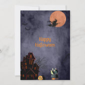 ハロウィンナイトハロウィンカード 招待状 (正面)