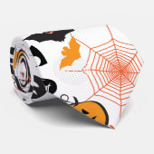ハロウィンナイトパーティーのトレンド ネクタイ (ロール)