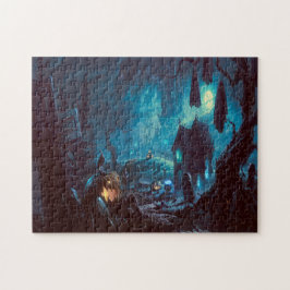 ハロウィンナイトフルムーン幽霊のよく出る墓地 ジグソーパズル